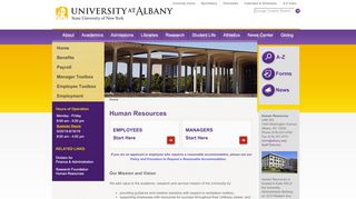 
                            3. Human Resources - University at Albany-SUNY