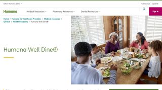 
                            6. Humana Well Dine Meal Program