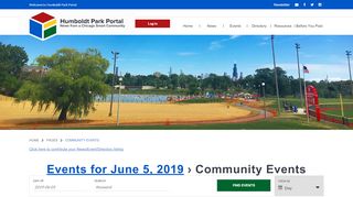 
                            8. Humboldt Park Portal Events for June 5, 2019