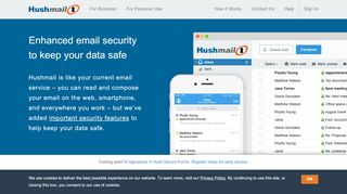 
                            8. Hushmail - Enhanced email security to keep your …