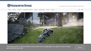 
                            11. Husqvarna Group is a global leading producer of outdoor …