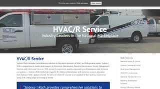 
                            2. HVAC Services - Sodexo | Roth