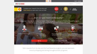 
                            1. Hy-Vee | Fuel Rewards program