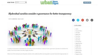 
                            5. Hyderabad varsities consider e-governance for better transparency ...