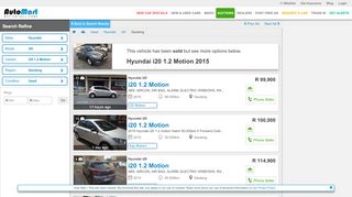 
                            7. Hyundai i20 i20 1.2 Motion for sale in Gauteng | Auto Mart
