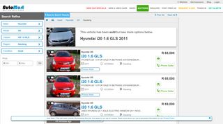 
                            6. Hyundai i20 i20 1.6 GLS for sale in Gauteng | Auto Mart