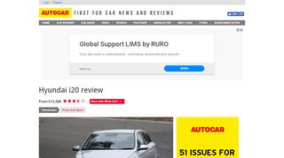 
                            5. Hyundai i20 Review (2019) | Autocar