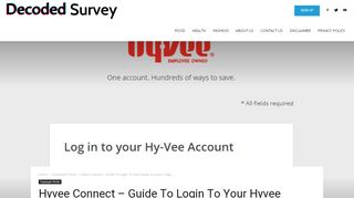 
                            1. Hyvee Connect – Guide To Login To Your Hyvee …