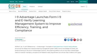 
                            4. I-9 Advantage Launches Form I-9 and E-Verify Learning Management ...