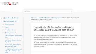 
                            9. I am a Qantas Club member and have a Qantas Club card. Do ...