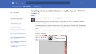 
                            4. I am getting m.facebook, mobile notifications on my iMac. How ...