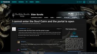 
                            5. I cannot enter the Soul Cairn and the portal is open | Elder ...