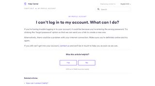 
                            10. I can’t log in to my account. What can I do? – …