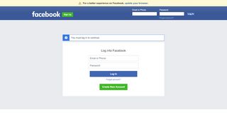 
                            6. I can't log into my original account. | Facebook Help Community ...