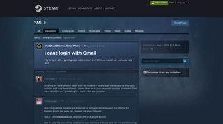 
                            5. i cant login with Gmail :: SMITE General Discussions
