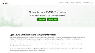 
                            2. i-doit CMDB & IT Documentation: Open Source …