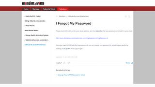 
                            8. I Forgot My Password - Zoho Desk