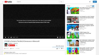 
                            8. I FOUND a Portal to The BALDI Dimension in Minecraft! - YouTube