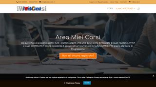 
                            6. I Miei Corsi - iWebCorsi