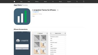 
                            9. ‎i-snapshot Terms for iPhone on the App Store