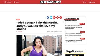 
                            6. I tried a sugar-baby dating site, and you wouldn't believe my ...