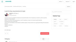 
                            11. I want to stop using facebook to login - Airbnb Community