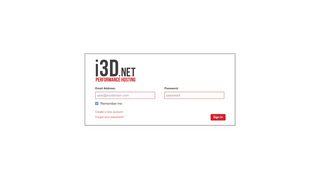 
                            1. i3D.net - Log in to i3D.net