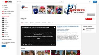 
                            1. i9 Sports - YouTube