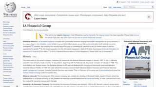 
                            3. IA Financial Group - Wikipedia