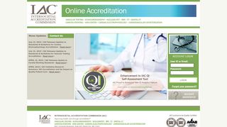 
                            6. IAC Online Accreditation Login