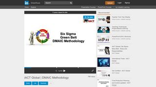 
                            9. iACT Global | DMAIC Methodology