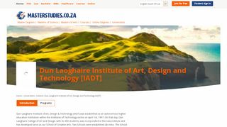 
                            9. IADT in Ireland - masterstudies.co.za