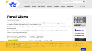 
                            5. IATA - Portail Clients