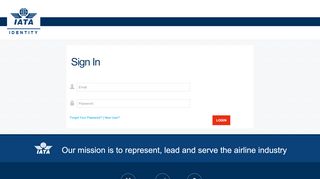 
                            7. IATA Portal - Login