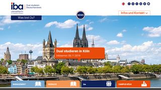 
                            3. iba - Duales Bachelor Studium in Köln