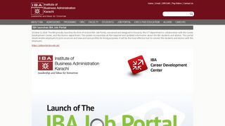 
                            1. IBA launches IBA Job Portal