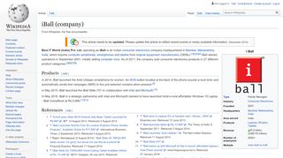 
                            5. iBall (company) - Wikipedia