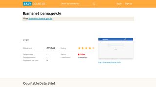 
                            8. Ibamanet.ibama.gov.br: Login - Easy Counter: Count …