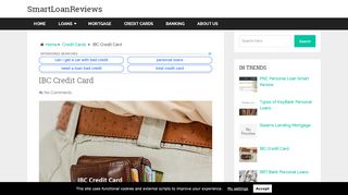 
                            7. IBC Credit Card - Smart Loan Reviews