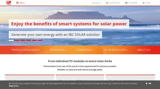 
                            8. IBC SOLAR South Africa