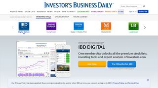 
                            1. IBD Digital | Investor's Business Daily