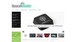 
                            3. iBeacon Insider: Your Guide to iBeacon Technology