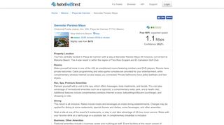 
                            3. Iberostar Paraiso Maya - Hotel WiFi Test
