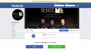 
                            6. IBet Nigeria - Reviews | Facebook