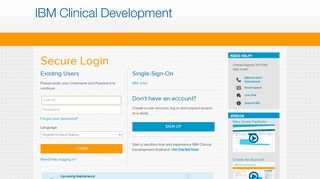 
                            1. IBM Clinical Development - Merge Eclinicalos