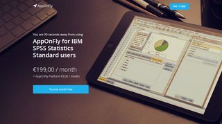 
                            8. IBM SPSS Statistics - 30day FREE TRIAL - sign …