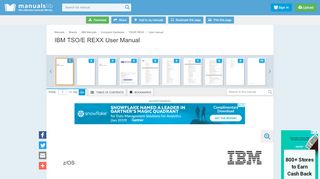 
                            10. IBM TSO/E REXX USER MANUAL Pdf Download.