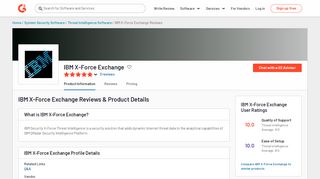 
                            4. IBM X-Force Exchange Reviews 2019: Details, Pricing ...
