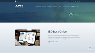 
                            6. IBO Back Office - ACN Europe | Contact