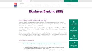 
                            8. iBusiness Banking - First Trust Bank